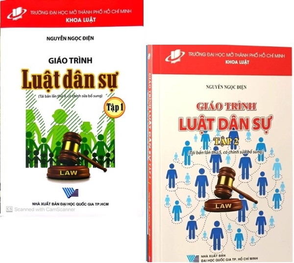 Combo Sách Giáo Trình Luật Dân Sự (Bộ 2 Tập) - Nguyễn Ngọc Điện