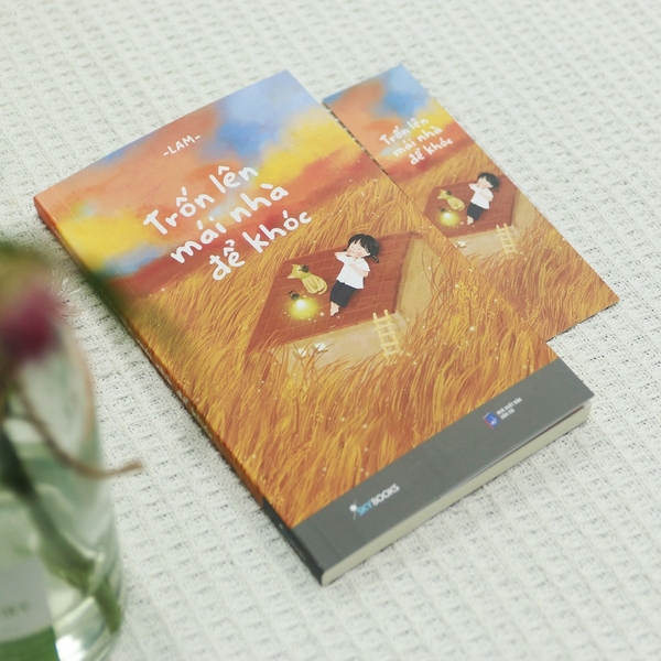 Sách Trốn Lên Mái Nhà Để Khóc - Lam