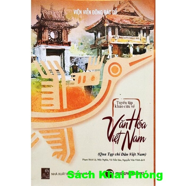 Sách Tuyển Tập Khảo Cứu Về Văn Hóa Việt Nam (Viện Viễn Đông Bác Cổ)