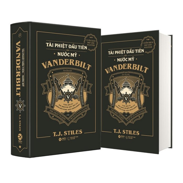Sách Tài Phiệt Đầu Tiên Của Nước Mỹ - Vanderbilt (Bìa Cứng) của tác giả  T. J. Stiles