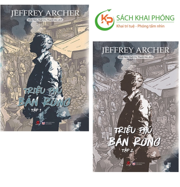 Bộ sách Triệu Phú Bán Rong (Bộ 2 Tập) của tác giả Jeffrey Archer