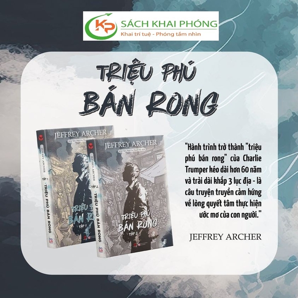 Bộ sách Triệu Phú Bán Rong (Bộ 2 Tập) của tác giả Jeffrey Archer