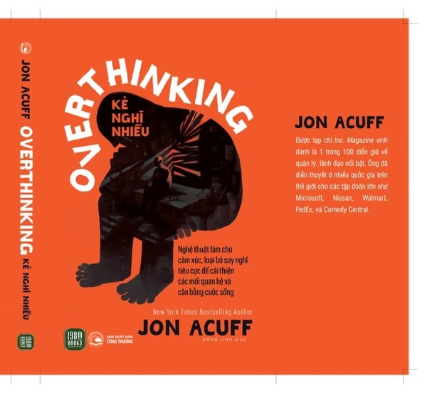 Sách Overthinking - Kẻ Nghĩ Nhiều của tác giả Jon Acuff