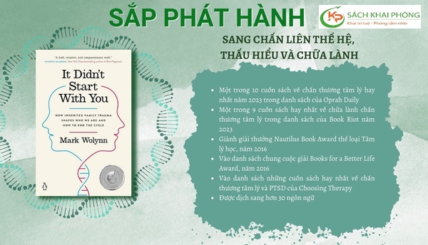 Sách It Didn’t Start With You của tác giả Mark Wolynn