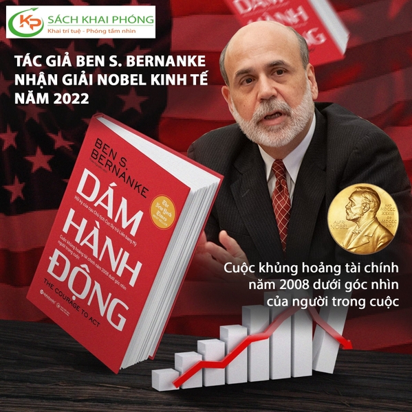 Sách Dám Hành Động của tác giả Ben S Bernanke