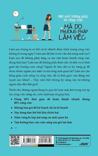  Mệt Mỏi Không Phải Do Công Việc Mà Do Phương Pháp Làm Việc - Lý Văn Dũng