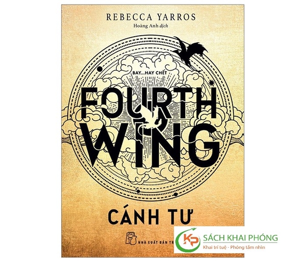 Sách Cánh Tư - Fourth Wing - Rebecca Yarros