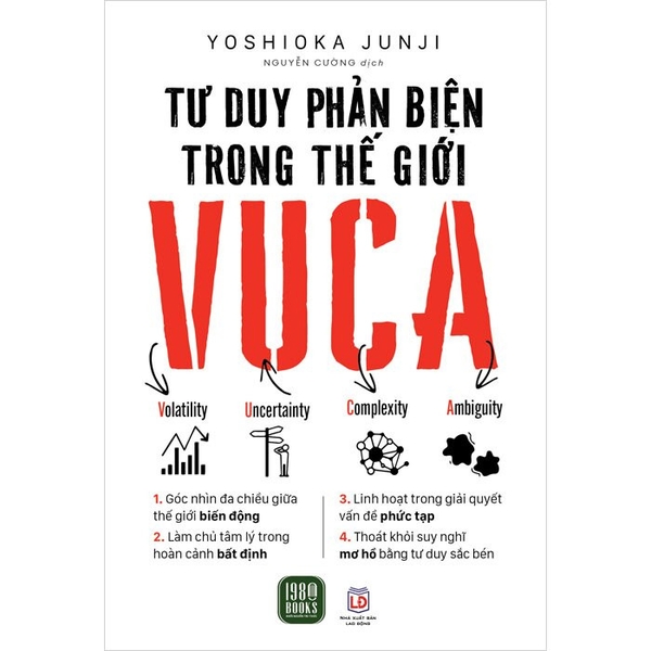 Sách Tư Duy Phản Biện Trong Thế Giới VUCA - Yoshioka Junji