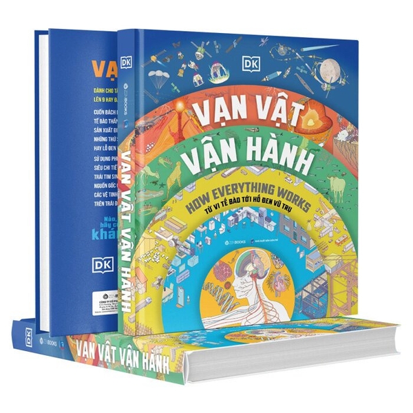 Sách Vạn Vật Vận Hành - Từ Vi Tế Bào Đến Hố Đen Vũ Trụ (Bìa Cứng) - DK