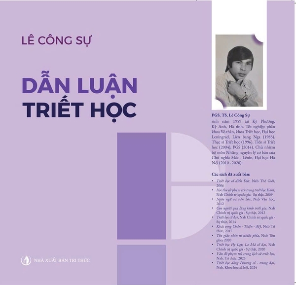 sách Dẫn luận Triết học - PGS.TS. Lê Công Sự
