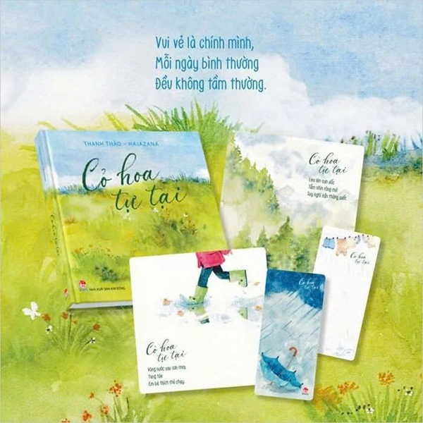 Sách Cỏ Hoa Tự Tại (Bìa Cứng) Thanh Thảo, Hajazana