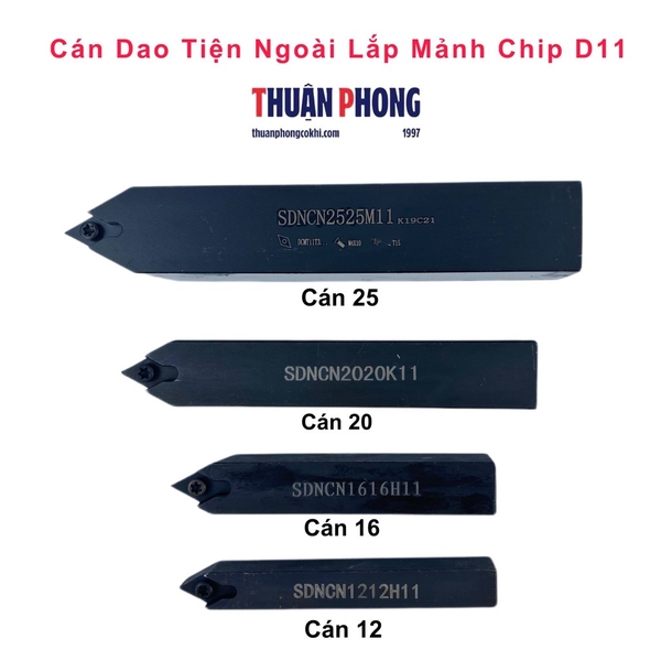 Cán Dao Tiện Ngoài Lắp Mảnh Chip DC11