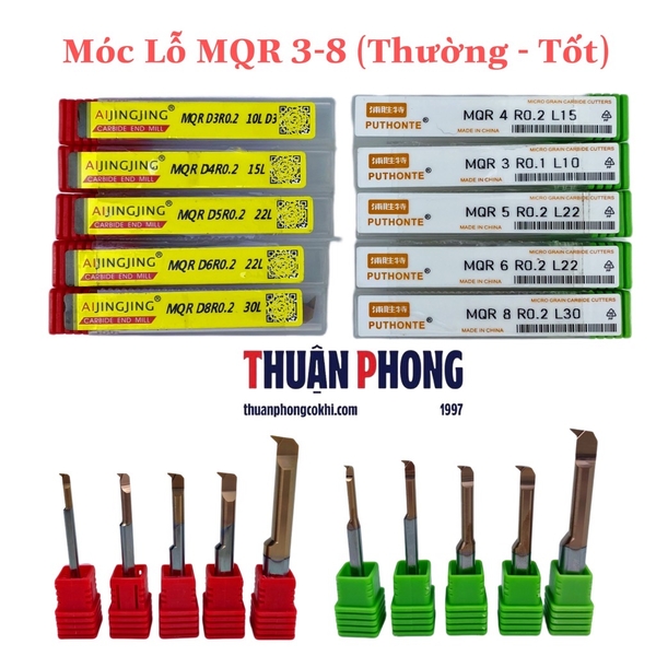 Móc Lỗ Hợp Kim MQR (Thường - Tốt)