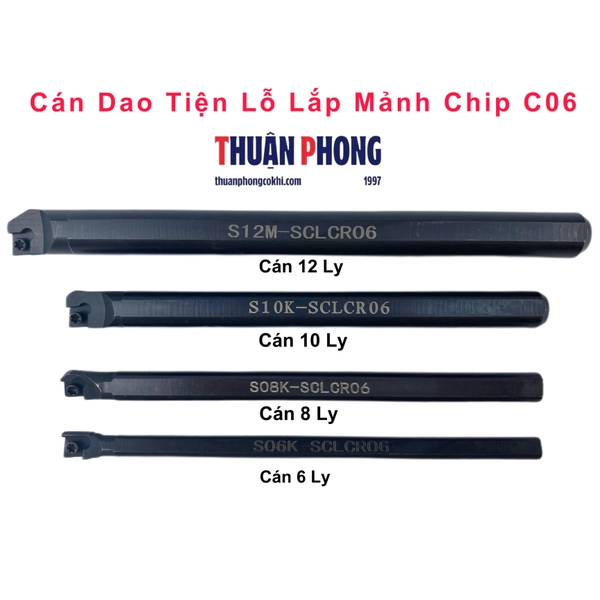 Cán Dao Tiện Lỗ Lắp Mảnh Chip CC06