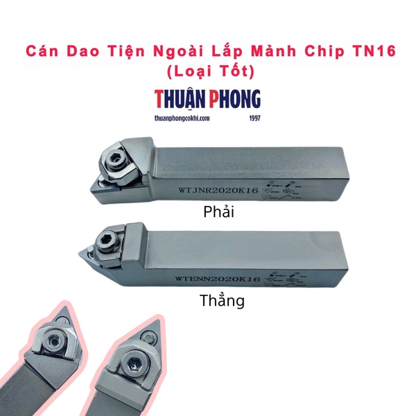Cán Dao Tiện Ngoài (Loại Tốt) Lắp Mảnh Chip TN16