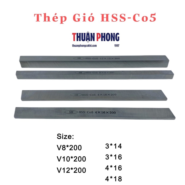 Thép Gió HSS - Co5