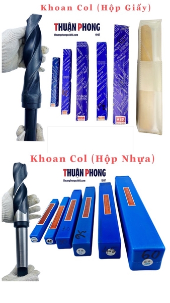 Khoan Col (Hộp Nhựa, Hộp Giấy)