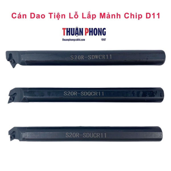 Cán Dao Tiện Lỗ Lắp Mảnh Chip DC11