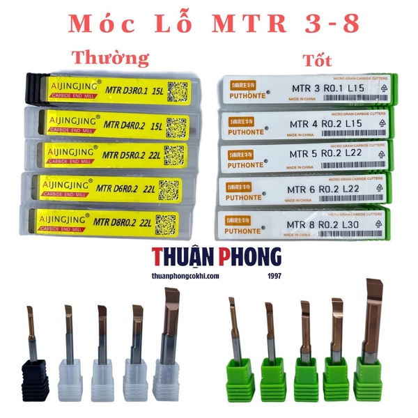Móc Lỗ Hợp Kim MTR (Thường - Tốt)