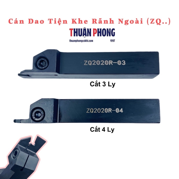 Cán Dao Tiện Khe Rãnh Ngoài (ZQ…)
