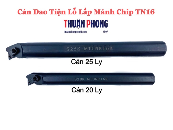 Cán Dao Tiện Lỗ Lắp Mảnh Chip TN16