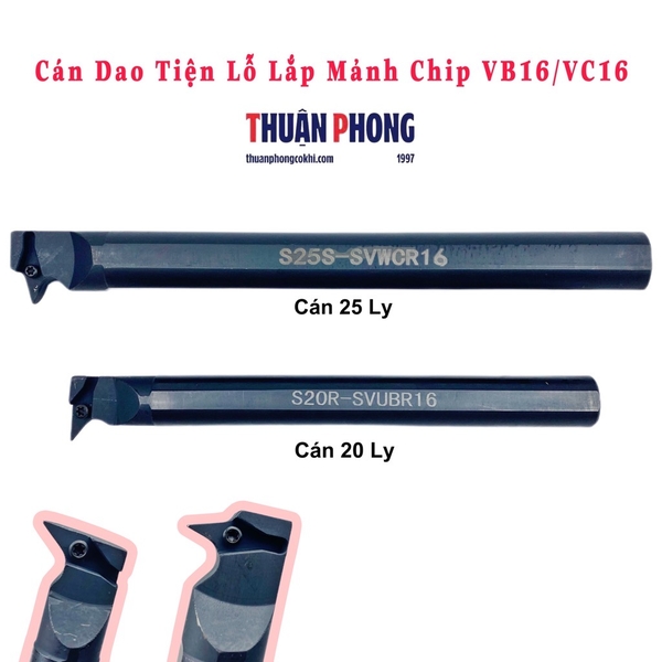 Cán Tiện Lỗ Lắp Mảnh Chip V16