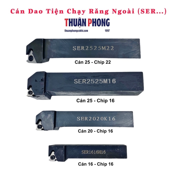 Cán Dao Tiện Chạy Răng Ngoài (SER…)