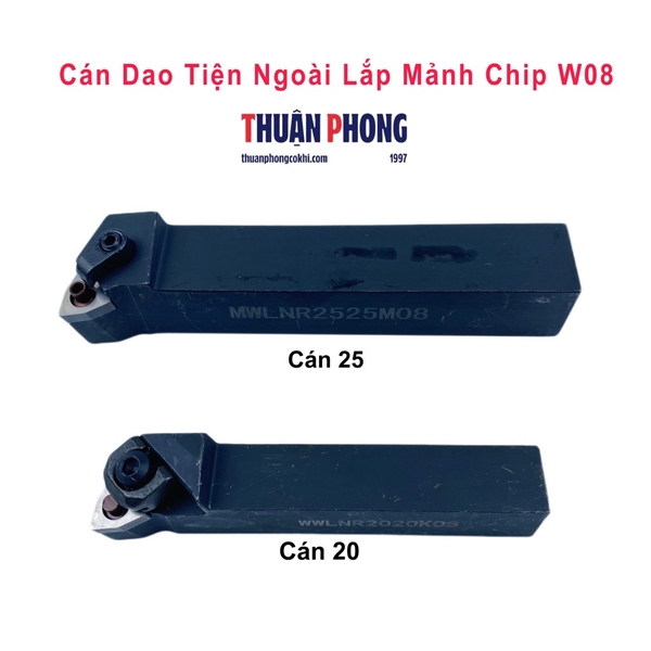 Cán Dao Tiện Ngoài Lắp Mảnh Chip WN08