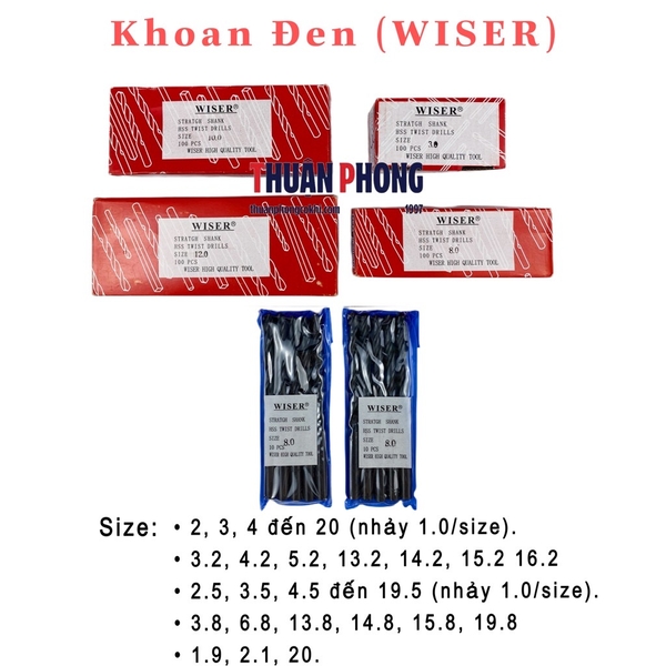 Khoan Đen WISER
