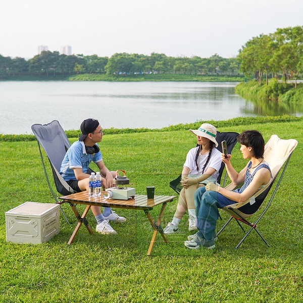 Ghế dã ngoại gấp gọn tựa cao