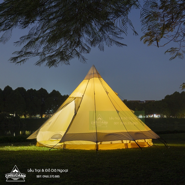 Lều Mông Cổ D-tend 4x4 fom NatureHike ZP005