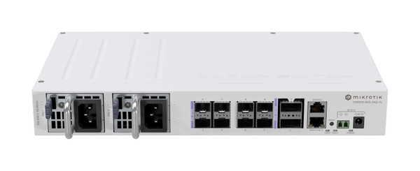 Switch Mikrotik CRS510-8XS-2XQ-IN 2x QSFP28 100G ports, 8x SFP28 25G Ports