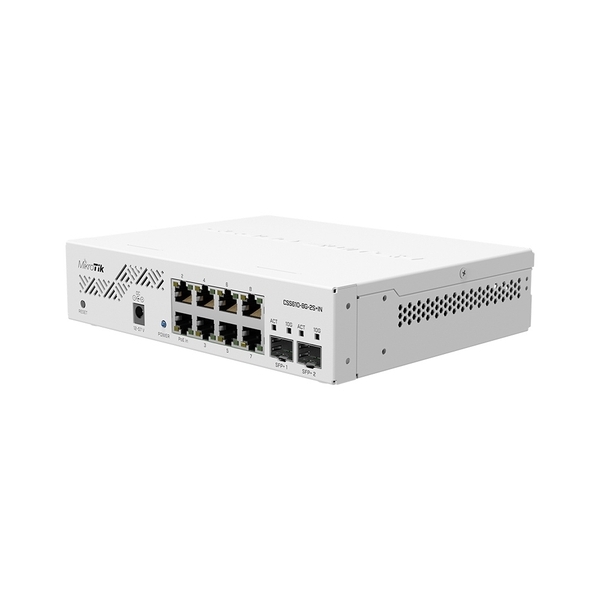 Switch Mikrotik CSS610-8G-2S + IN, 8 GE, 2 SFP+ ports