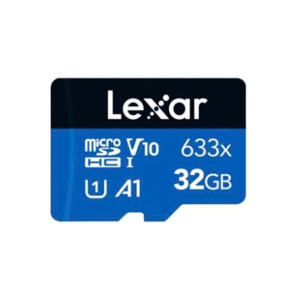 Thẻ nhớ LEXAR 32GB microSDHC Class 10, U1, V10, A1 -LMS0633032G-BNNNG - Không Adapter