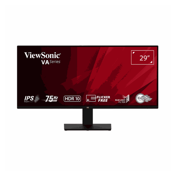 Màn hình Ultrawide ViewSonic VA2932-MHD 29 inch (WFHD/21:9/IPS/75hz/4ms/250nits/loa kép/HDMI+DP)