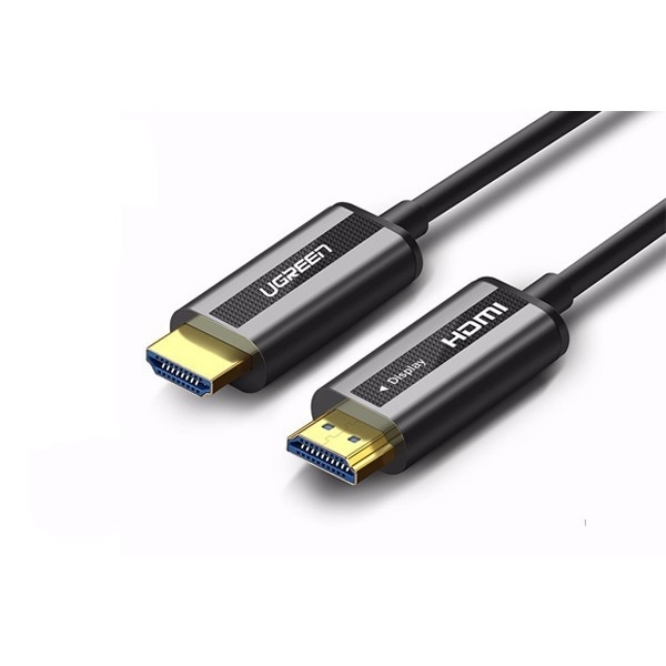 Cáp HDMI 2.1 sợi quang 10m hỗ trợ 8K@60Hz chính hãng Ugreen 80406