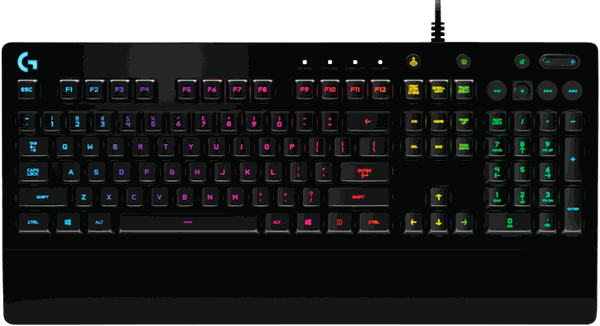 Bàn phím gaming Logitech G213 Prodigy RGB