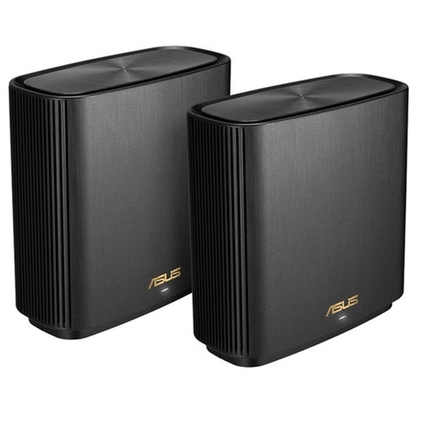 Bộ Mesh Wifi ASUS XT8 (B-2-PK) ZenWiFi 6 Chuẩn AX6600, 3 băng tần, AiProtection, Parental Control