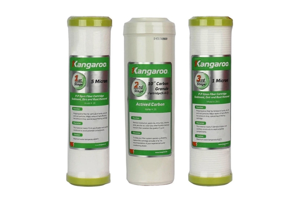 Combo bộ lõi lọc 123 Kangaroo