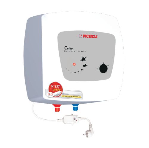 Bình nước nóng Picenza vuông 15 lít V15ET