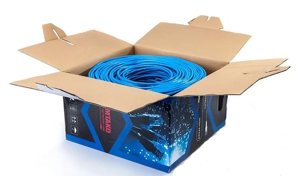 Cáp mạng Cat 6 UTP cat6 AMTAKO 6222 dây xanh 305m