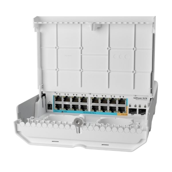 Switch Mikrotik CRS318-1Fi-15Fr-2S-OUT With 16x 10/100MbE, 2 SFP port, OutDoor