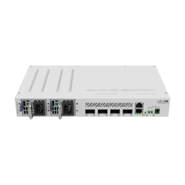 Switch MikroTik CRS504-4XQ-IN 4x 100G QSFP28 Ports, 2 PSU