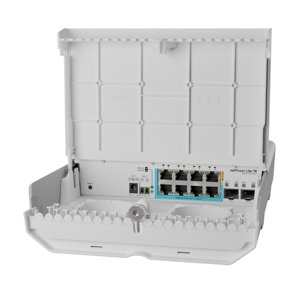 Switch Mikrotik CSS610-1Gi-7R-2S + OUT, 8x GE, 2x SFP+, Outdoor