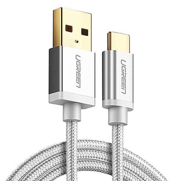 Cáp sạc USB 2.0 to Type C dài 3m Ugreen 20815 bọc nylon cao cấp