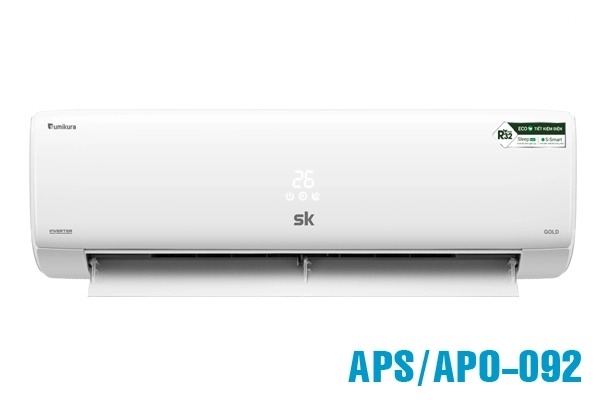 Điều hòa Sumikura 9000BTU 1 chiều inverter APS/APO-092 GOLD