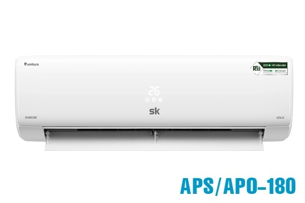 Điều hòa Sumikura 18000BTU 1 chiều inverter APS/APO-180 GOLD