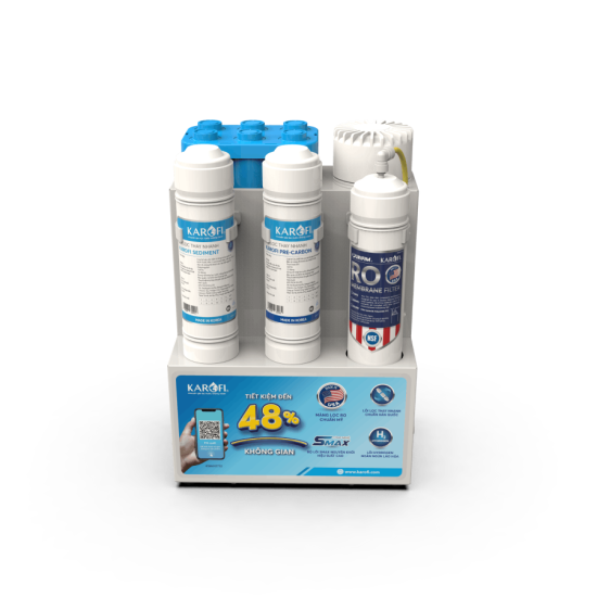 Máy lọc nước Hydrogen Karofi KAQ-U10 (10 cấp lọc - để gầm)