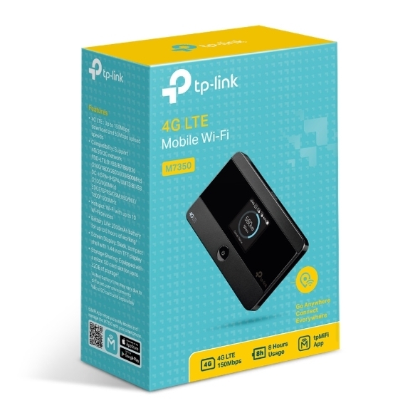 Thiết bị đầu cuối GSM/W-CDMA FDD, 2.4Ghz/5Ghz, TP-Link M7350