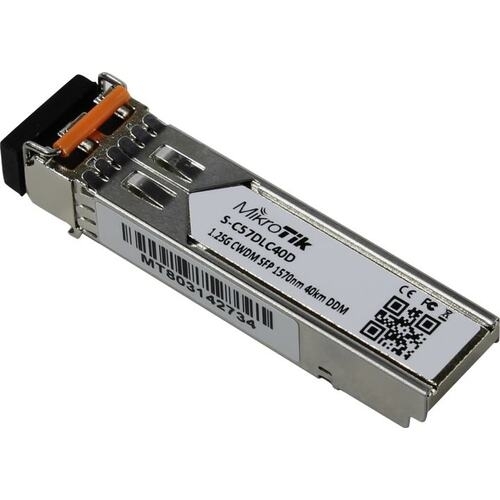 Mikrotik S-C57DLC40D SFP CWDM 1.25G SM 40km 1570nm Dual LC